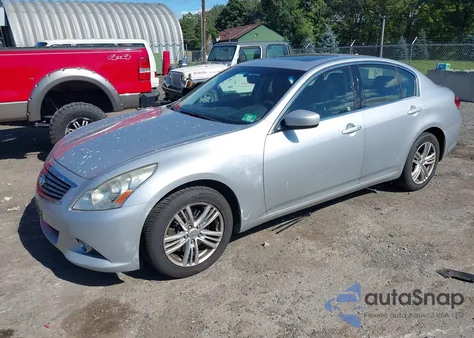 2012 Infiniti G37X from USA, damaged, VIN JN1CV6AR2CM974898